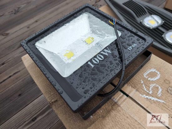 5X 100 watt LED spot lights