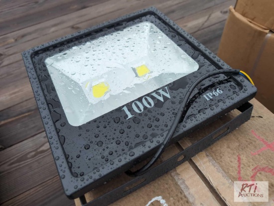 5X 100 watt LED spot lights
