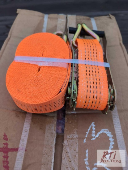 20X 2.5in ratchet straps