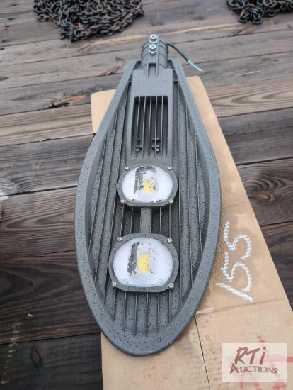 2X 100 watt LED street lights