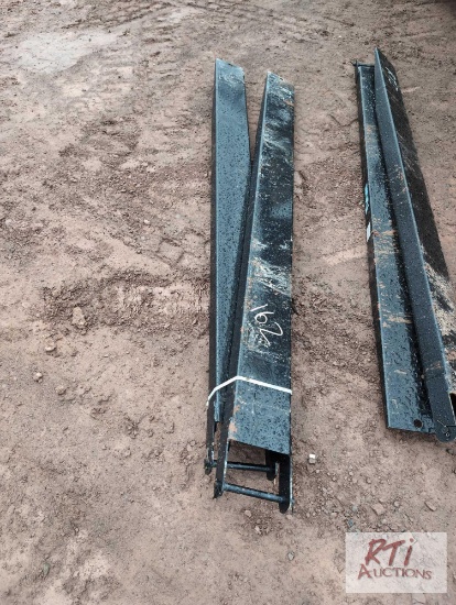 Pair of 6ft fork extensions