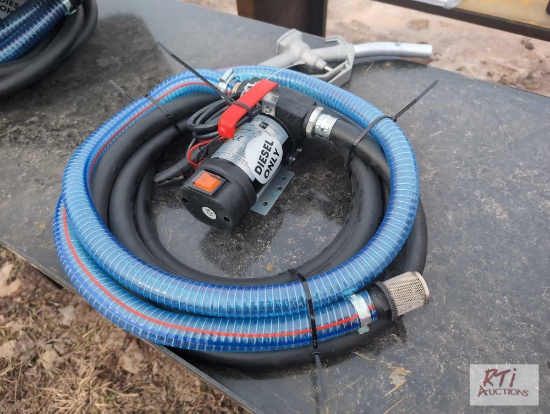 12V diesel fuel pump