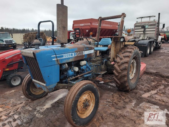 Ford 3600 tractor, diesel engine, 2 remotes, 2,410 hours