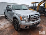 2012 Ford F150 XLT double cab 4WD pickup, 178K, leather, PW, PL, A/C, VIN:1FTFW1EF4CKD26386