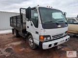 1999 Chevy 4500 stake body dump, diesel, 5 speed manual, 52K, VIN: J8BC4B159X7004287