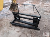 New heavy duty skid steer pallet forks