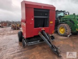 Massey Ferguson 2946 silage round baler with auto tie, S/N