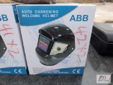 2X Welding helmets