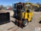 Caterpillar V50B pneumatic tire forklift with propane tank, 5000lb capacity
