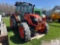 Kubota M8560 MFWD tractor with cab, heat, A/C, 12 speed, 1764 hrs., 3 PT hitch arms on pallet