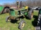 John Deere 3020 diesel tractor, 1 remote, significant oil leak