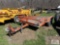 1984 Owens tandem axle tilt top trailer, 14ft deck, VIN:10W0TTH27FW009491