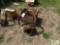 Old produce box and plant hanger