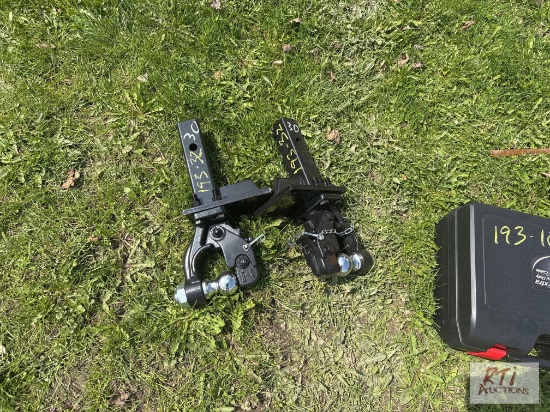 (2) New 8 ton combo pintle hitches