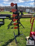 Vertical rotating shooting target