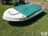 Spin Craft 2 person electric paddle boat - Bill of Sale Only