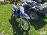 Yamaha 2TR125 dirt bike, 4 stroke engine, high speed transmission - Bill of Sale Only