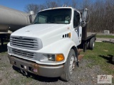 2006 Sterling Acterra single axle flatbed truck, 16ft steel body, Mercedes diesel engine, 6 speed