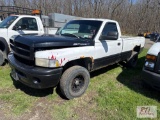 1996 Ram single cab SLT pickup, 8ft box, PW, PL, 4WD, 167,740 miles, VIN:1B7HF16Z3TS595979