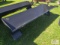 Steel feeding trough, 91in long