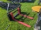 Set of skid steer mount 48in pallet forks