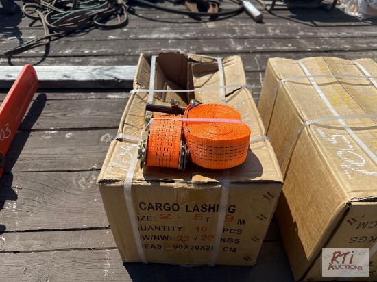 10X 27ft ratchet straps