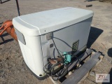 10kw Generac generator, propane