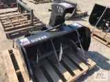 Mini skid loader mount Berco 40in snowblower