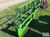 Kivel 48in pallet fork, 3500lb capacity, John Deere coupler