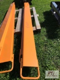 1 pair of 7ft fork extensions
