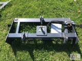 New Land Honor skid steer 3pt hitch adapter with PTO