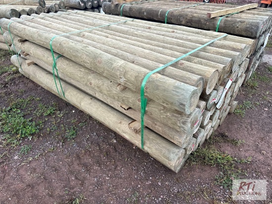 45X 4in x 8ft posts.