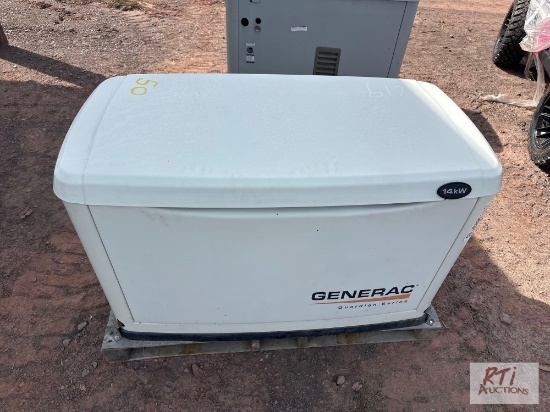 Generac Guardian Series 14KW LP/ natural gas backup generator. Working condition