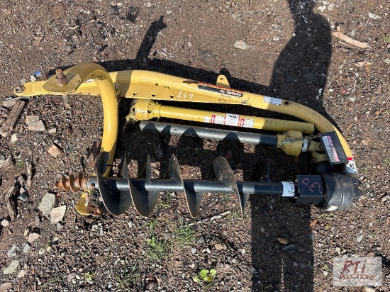 Farm Horse 3pt post hole digger with 12in auger.
