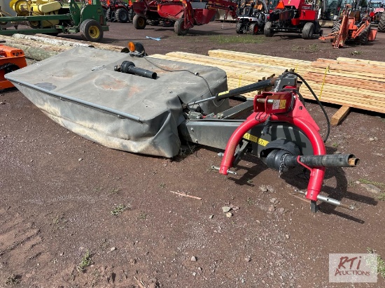 Massey Ferguson DM246 3pt offset disc mower, 8ft cut.