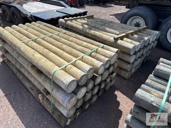 56X 6in x 8ft fence posts.