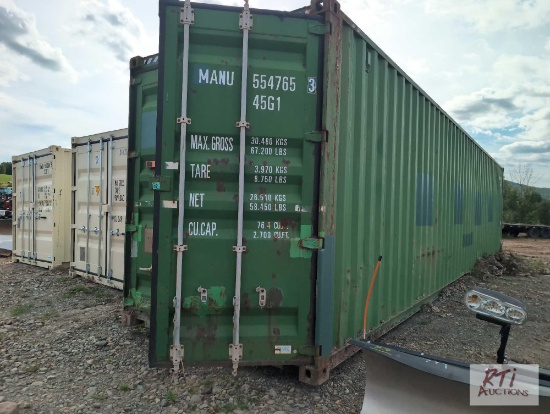 40ft shipping container.