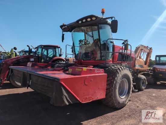 Massey Ferguson WR235 windrower with 13ft head, twin max conditioner system, demo only - like new.