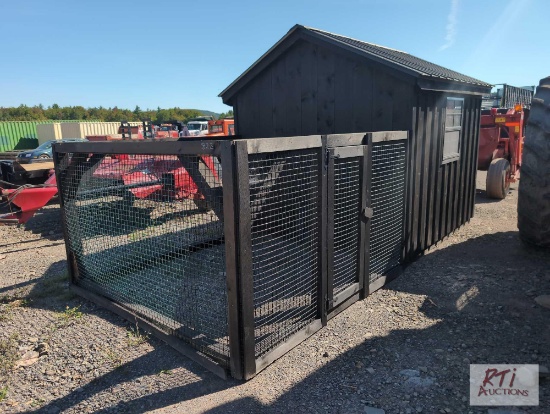 8x10 chicken coop with outside run