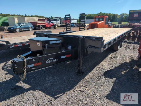 2026 X-Star heavy frame, 8.5 x 20ft flat trailer.