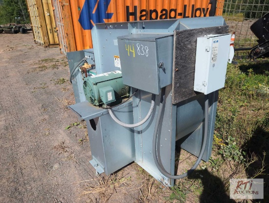 SUKUP grain dry, fan with burner.