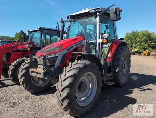 Massey Ferguson 5S.115 MFWD tractor with enclosed cab, 1733 hrs.