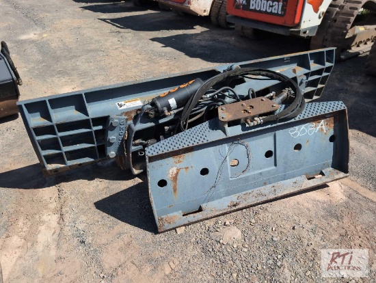 Grouser heavy duty 6-way dozer blade attachment