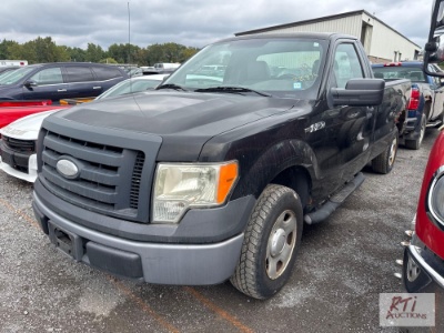 2009 Ford F150 XL regular cab pickup, 8ft bed, A/C, 28,875 miles, VIN: 1FTRF12W99KA89114, Municipal