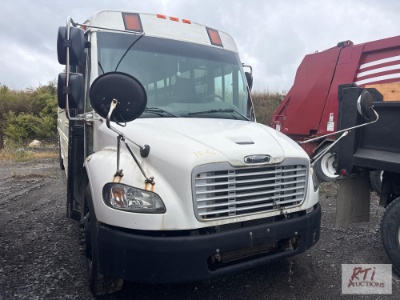 2014 Freightliner Thomas Saf-T-Liner C2 prisoner transport bus, restroom, AC, automatic, diesel