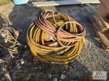 Pallet of air hoses