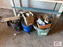 Electrical supplies including breakers, wire and hub caps
