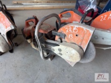 Stihl TS 400 demo saw