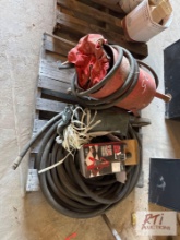 Sand blast equipment and banding tool