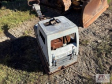 Stone RP13 walk behind plate tamper, Hatz diesel engine